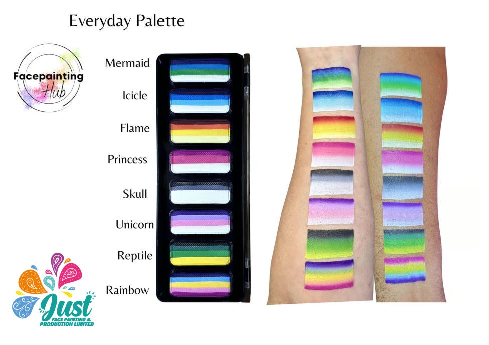 Face Painting Hub Palette - Everyday Palette
