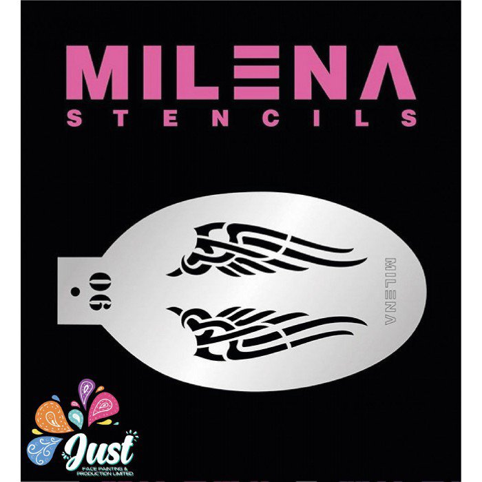 Milena Stencils 006 Unicorn Wings