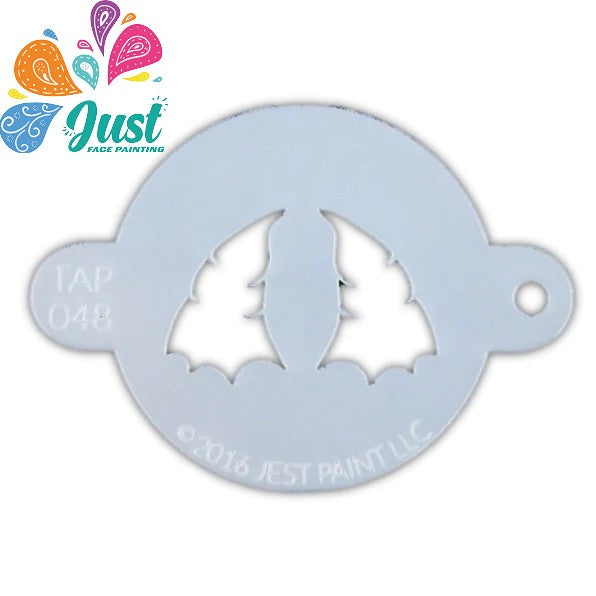TAP 048 Face Painting Stencil - Horns