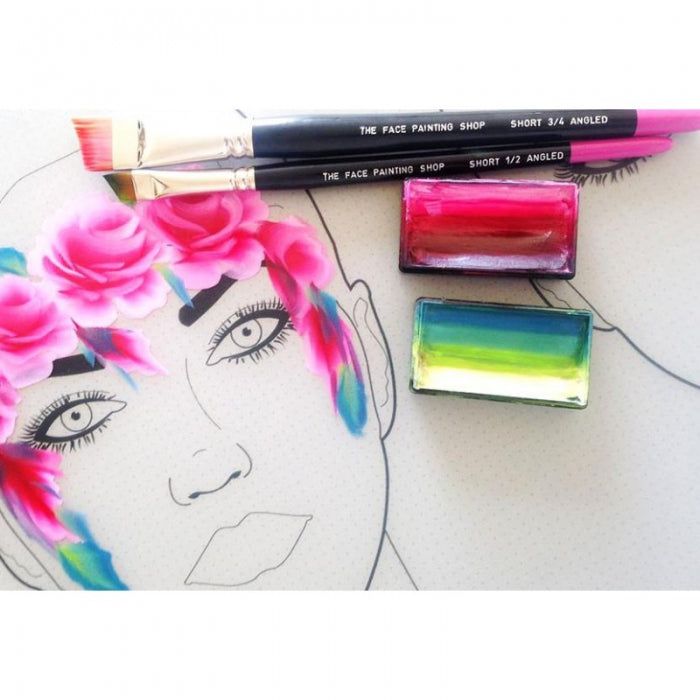The Face Painting Shop @ Short 1/2 Angled Brush