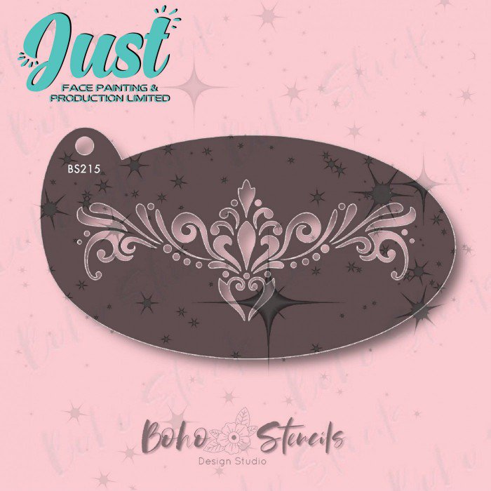 BOHO Stencils - BS0215 Flower Head 2