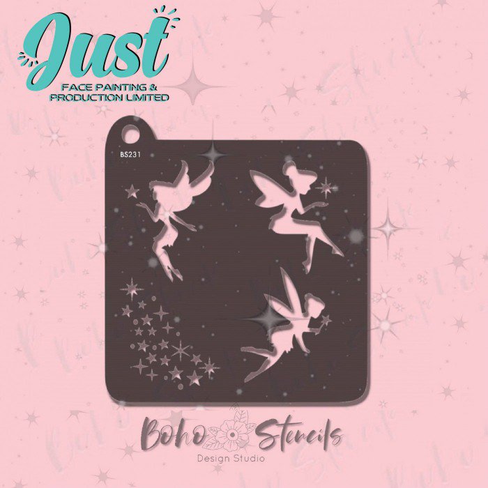 BOHO Stencils - BS0231 Three Fairies