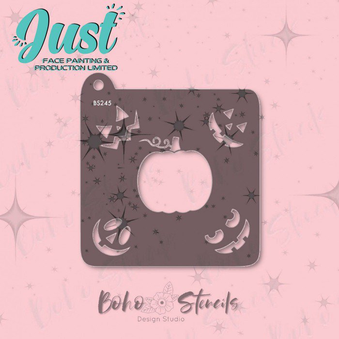 BOHO Stencils - BS0245 Pumpkin Head