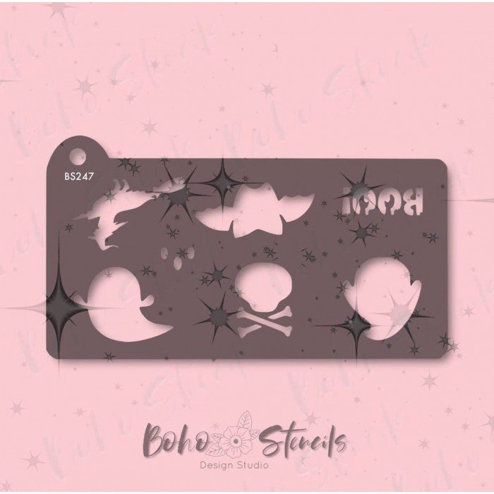 BOHO Stencils - BS0247 Halloween Cutie