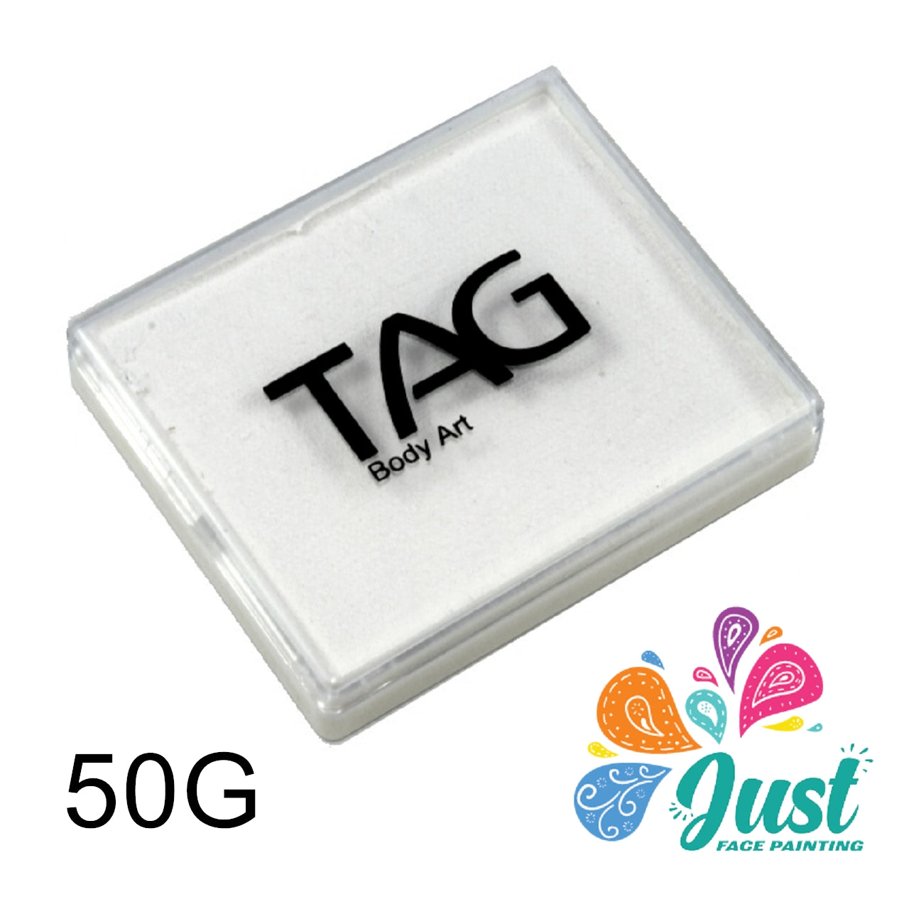 TAG Body Art - FACE AND BODY PAINT - Strong WHITE (32g / 50g / 90g)