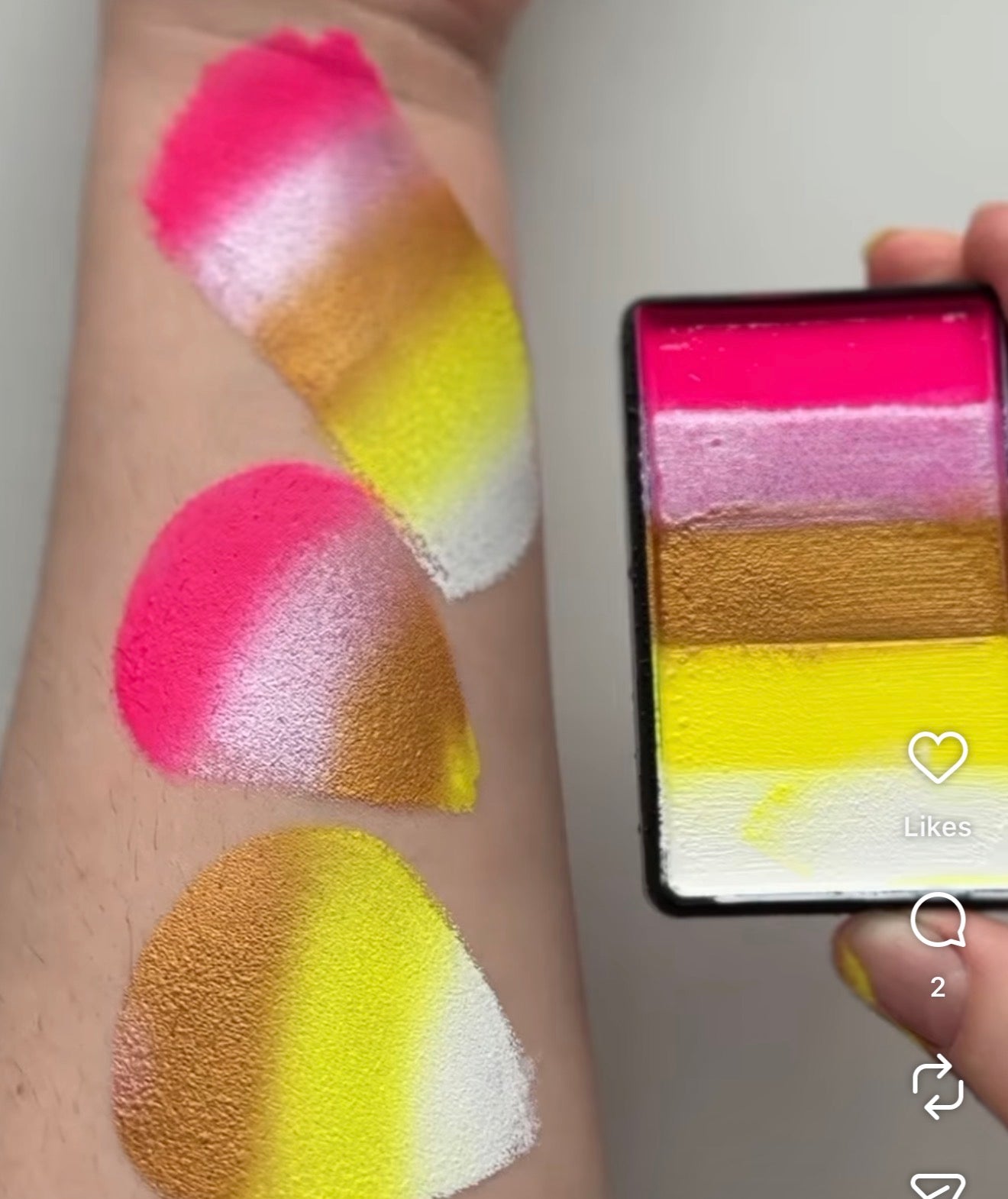 Unicorn Split Cake 50g - Аквагрим Unicorn Face Painting Summer