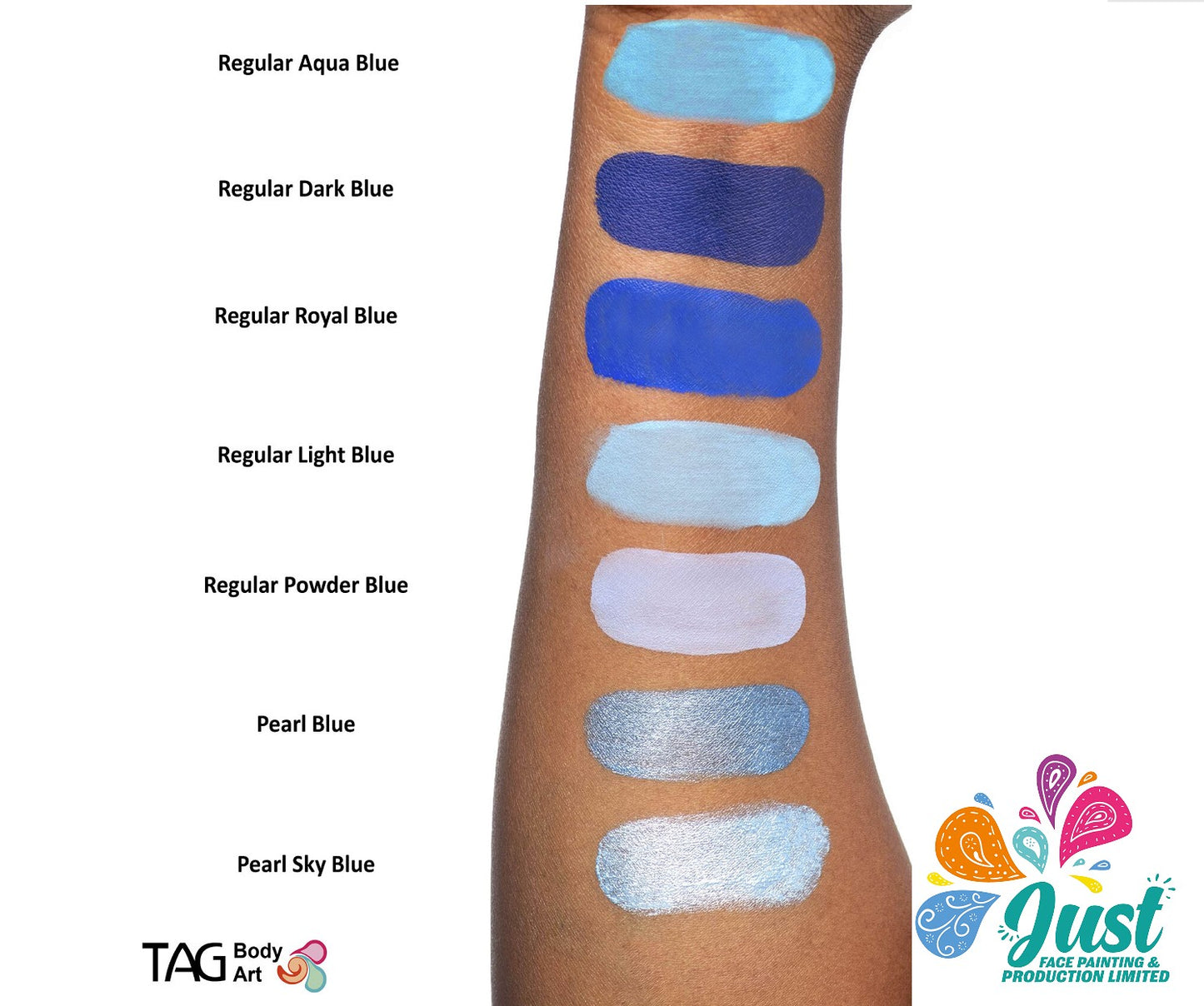 TAG Body Art - FACE AND BODY PAINT 32g - Aqua Blue
