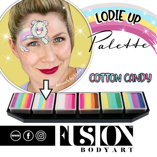 Fusion Palette - Lodie Up Cute Pastel Rainbow Palette