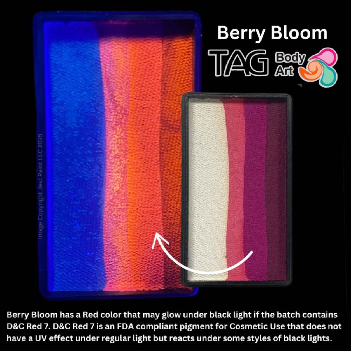 TAG Body Art - SPLIT CAKE 30G - Berry Bloom