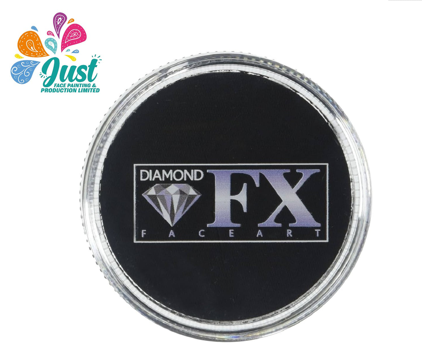 Diamond FX Face & Body Paints - Essential Black (30g)