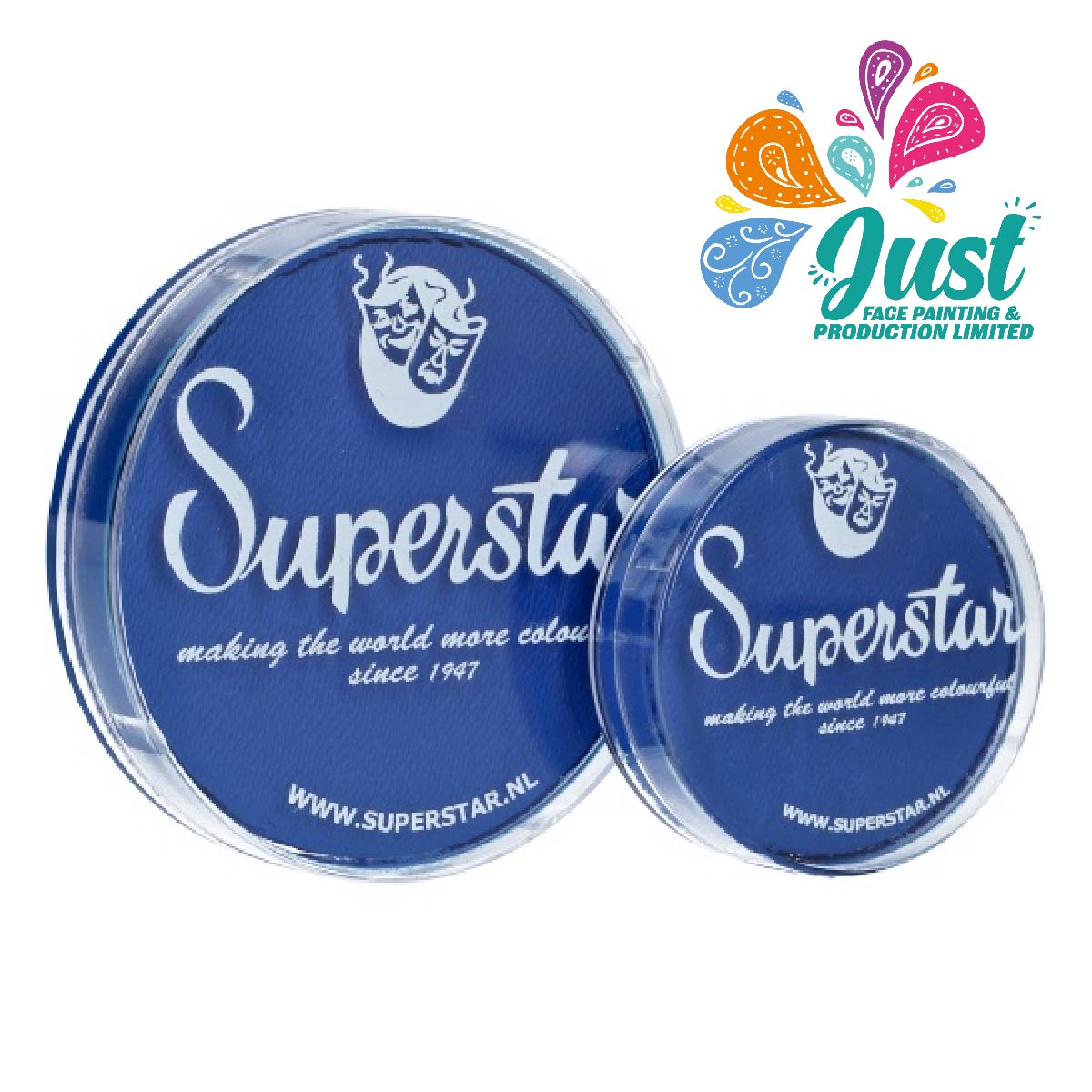 Superstar - Aqua Face- and Bodypaint 45G - "NEW" Brilliant Blue