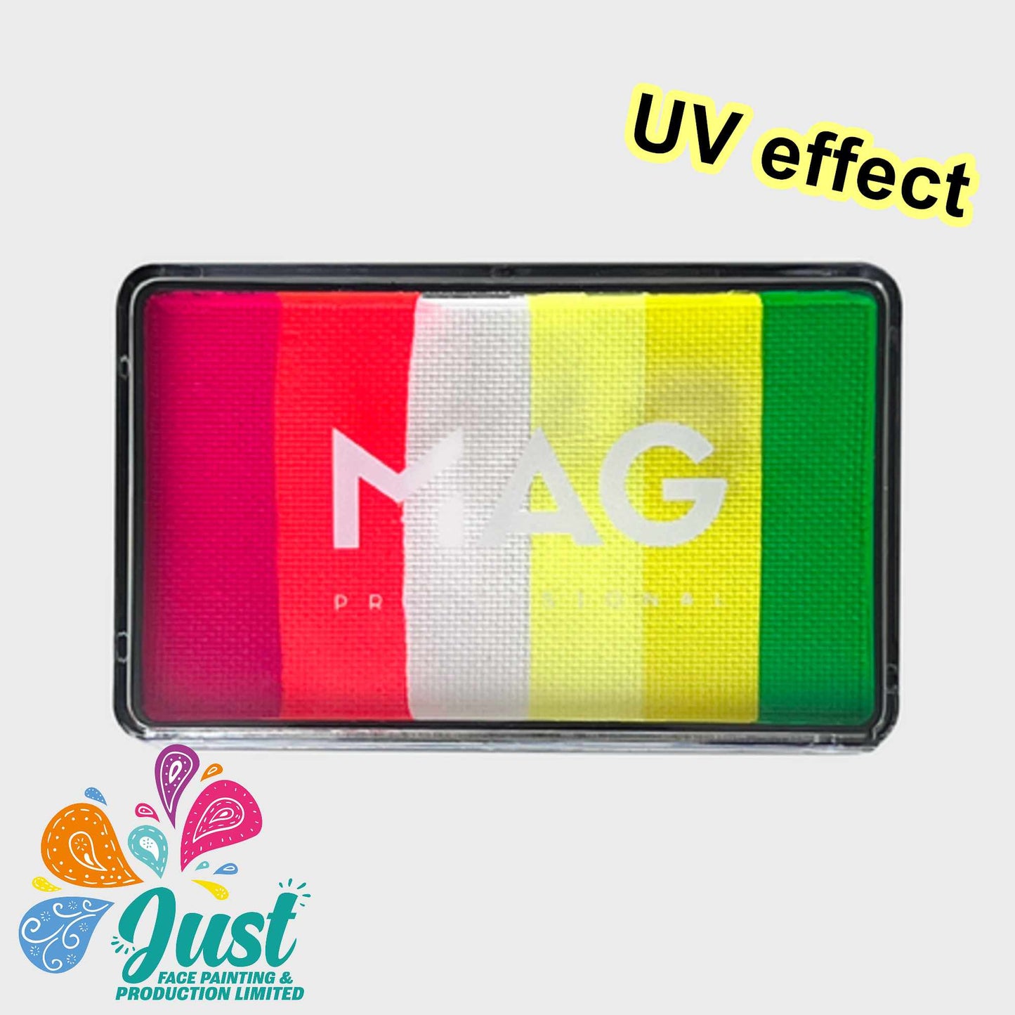 MAG Face Painting - Aquagrim MAG Split cake - Split cake MAG 50 gr Citrus (UV effect)
