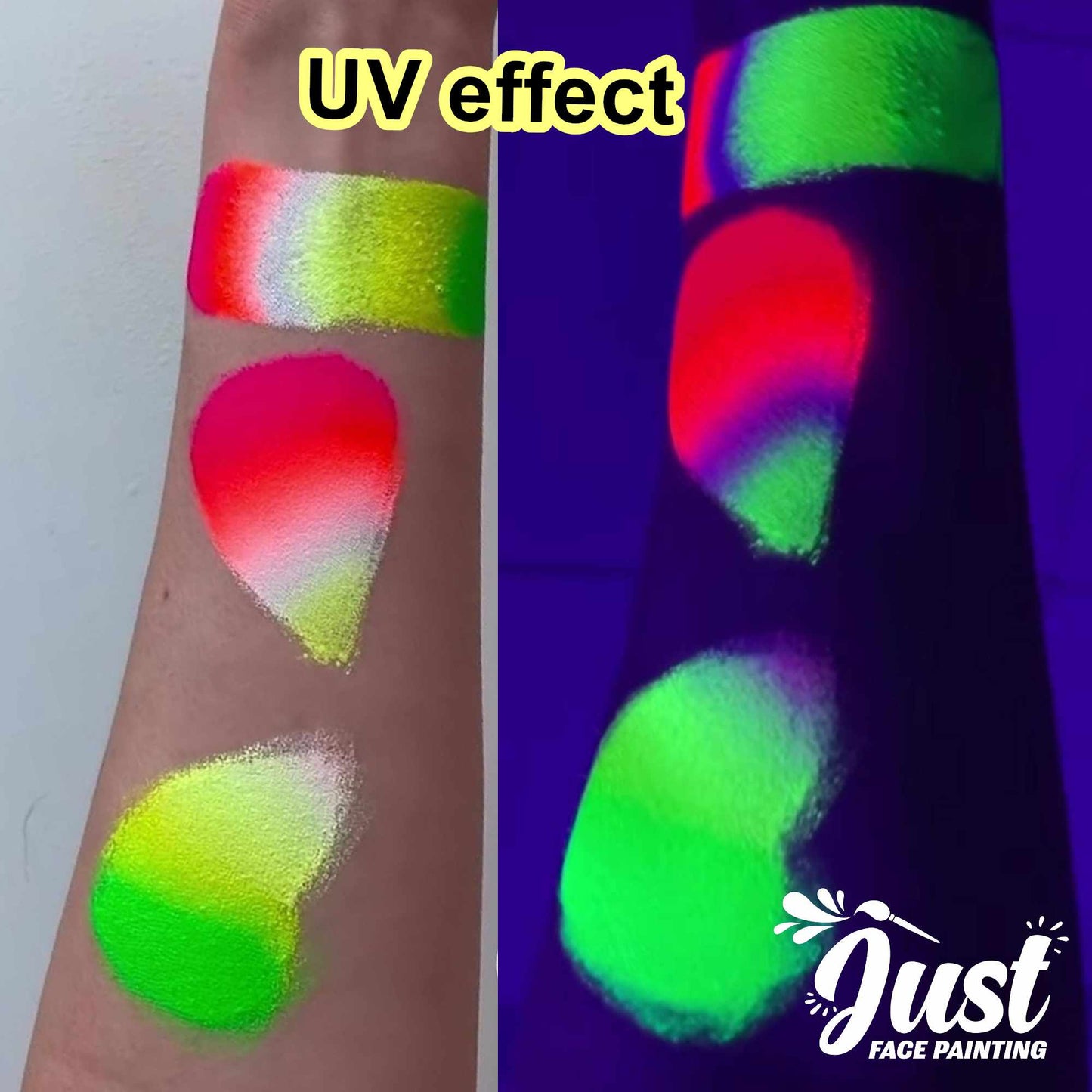 MAG Face Painting - Aquagrim MAG Split cake - Split cake MAG 50 gr Citrus (UV effect)