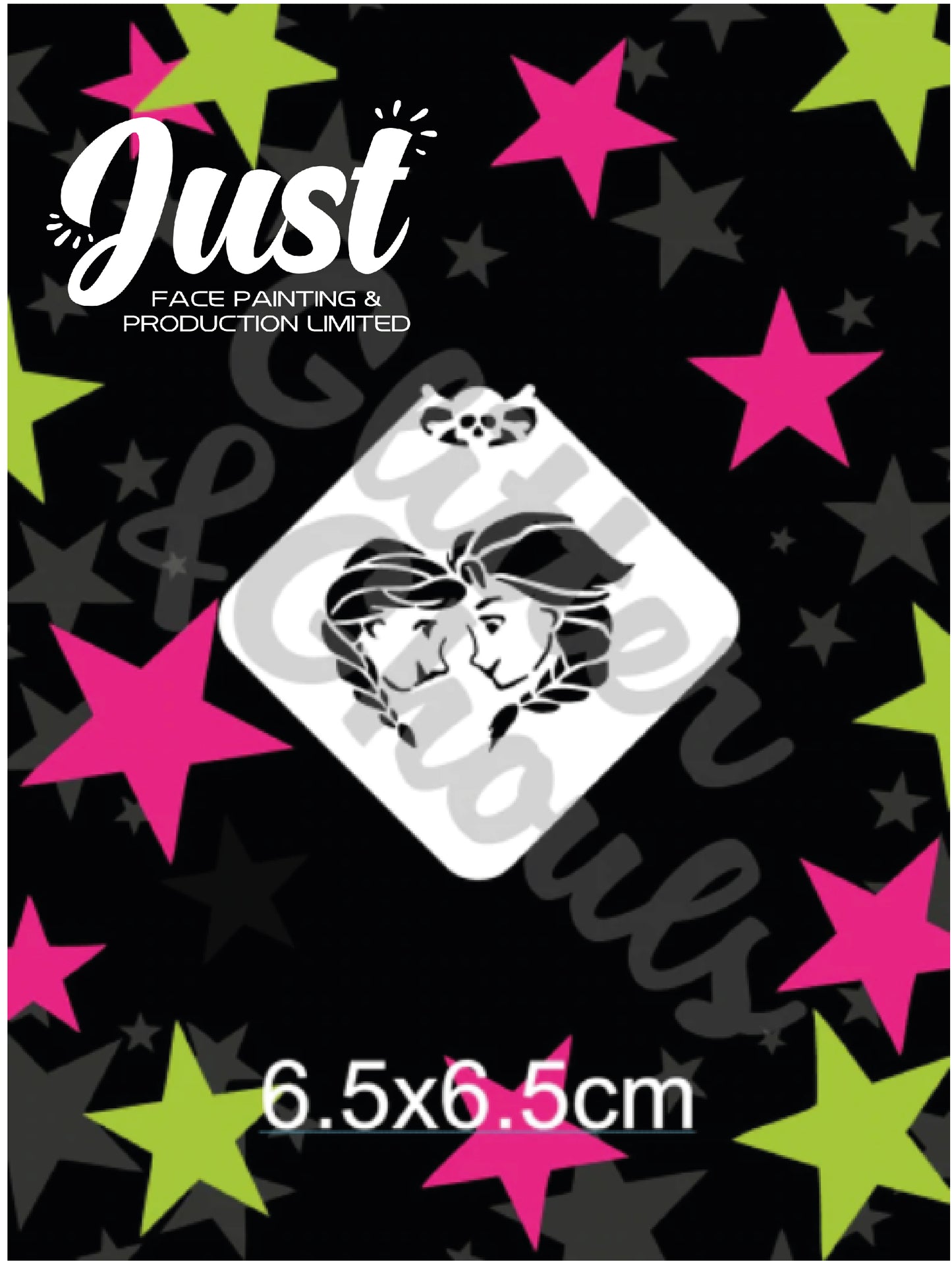 Glitter & Ghouls Stencils - Cool sisters mini