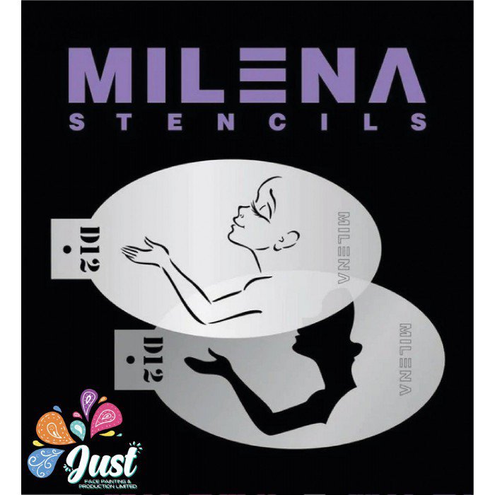 Milena Stencils D12 Fairy Hands (Two pieces)
