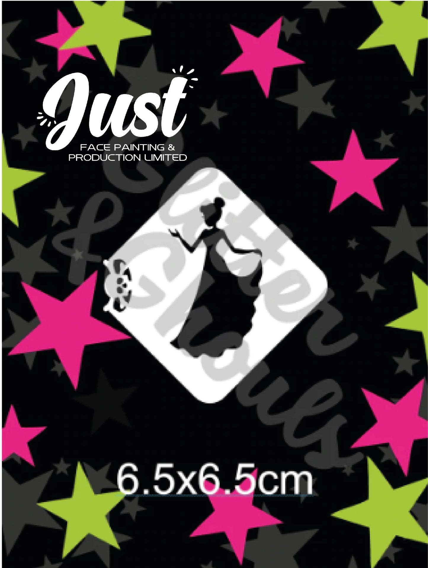 Glitter & Ghouls Stencils - Dancing Princess