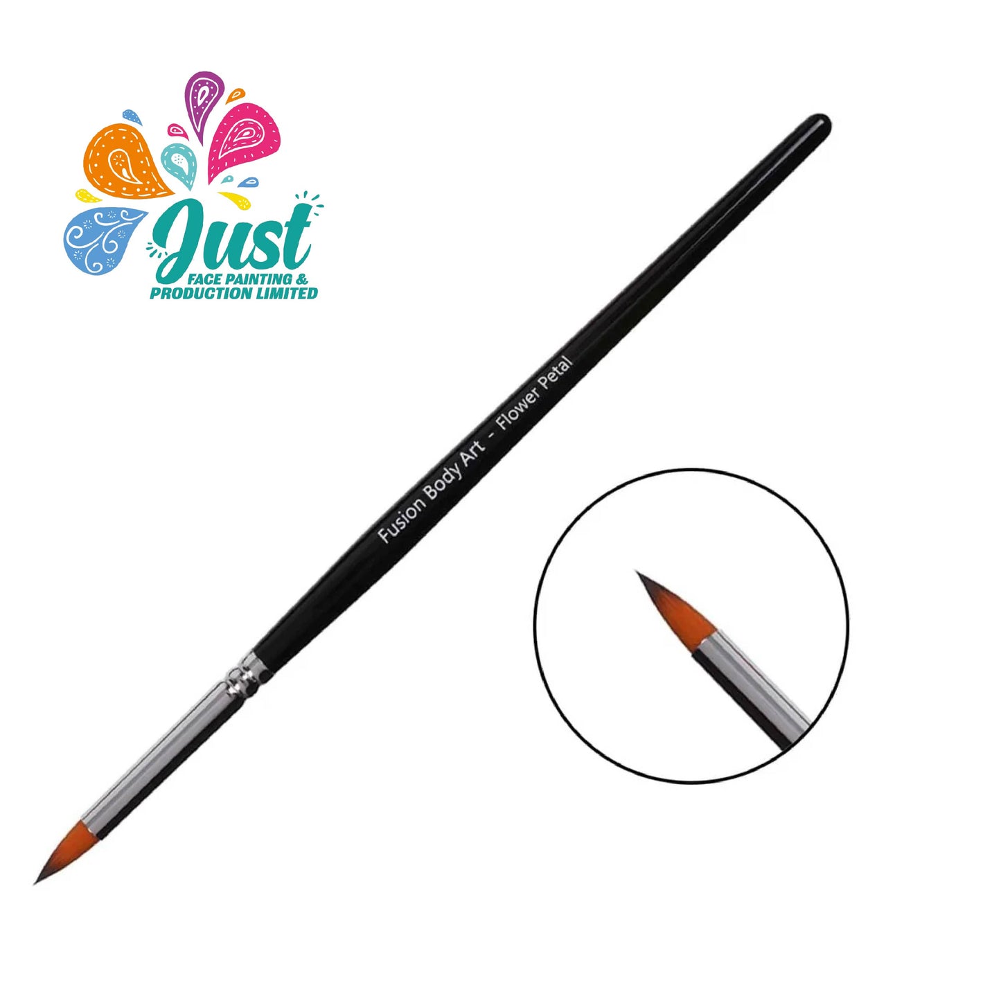 Fusion brush - Professional Face Paint Brush - Flower Petal