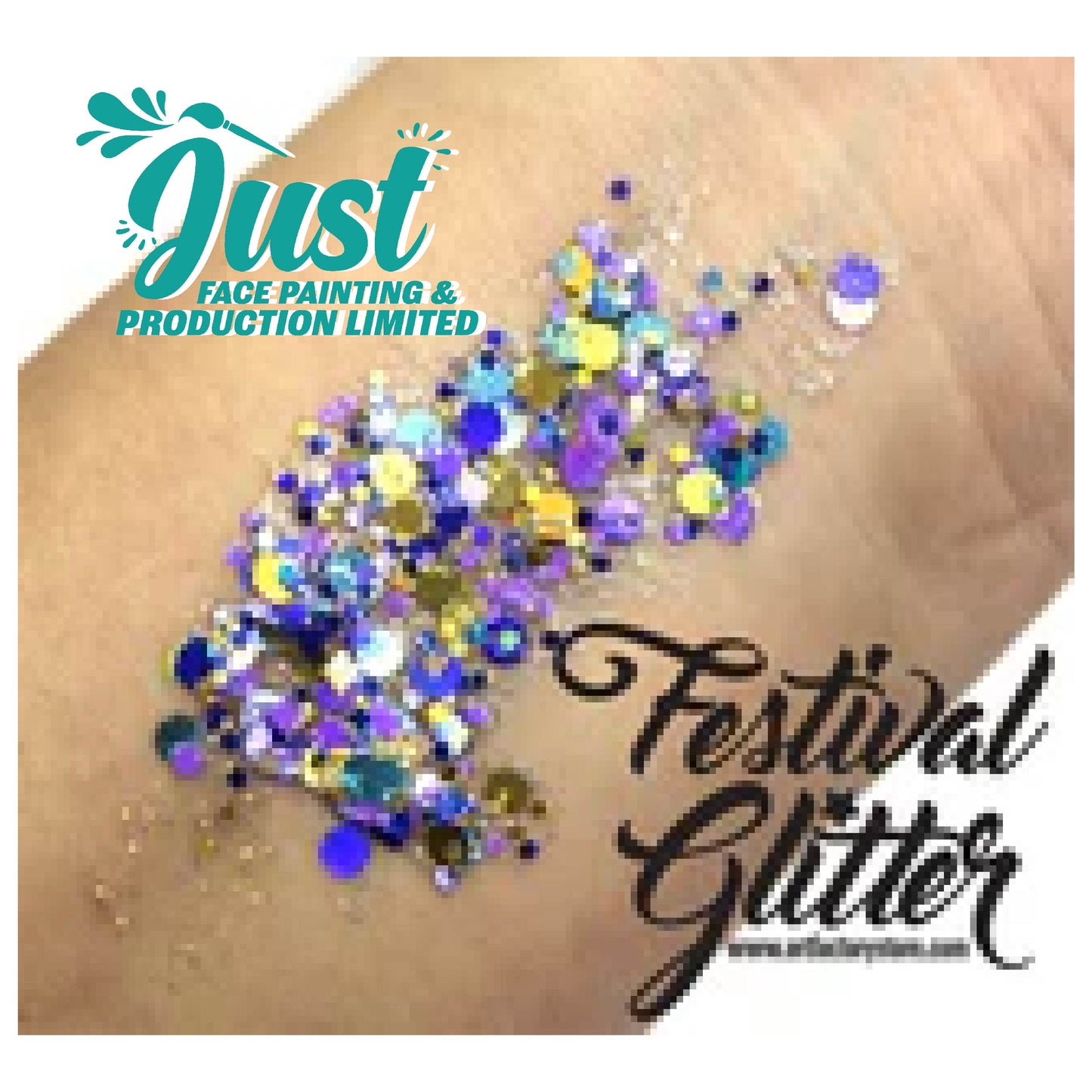 Art Factory Glitters - Festival Glitter Gel — Peacock