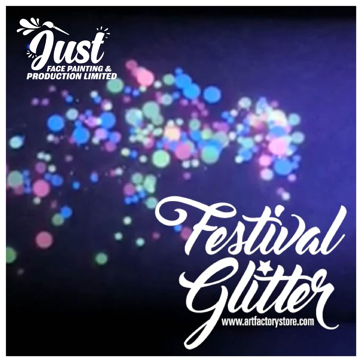 Art Factory Glitters - Festival Glitter Gel — Rave (UV Reactive)