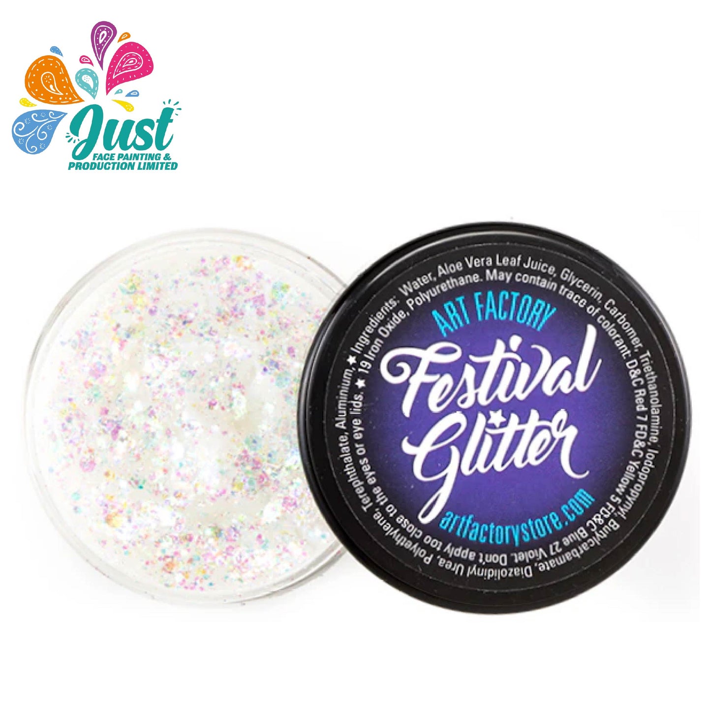 Art Factory Glitters - Festival Glitter Gel — Snowflake