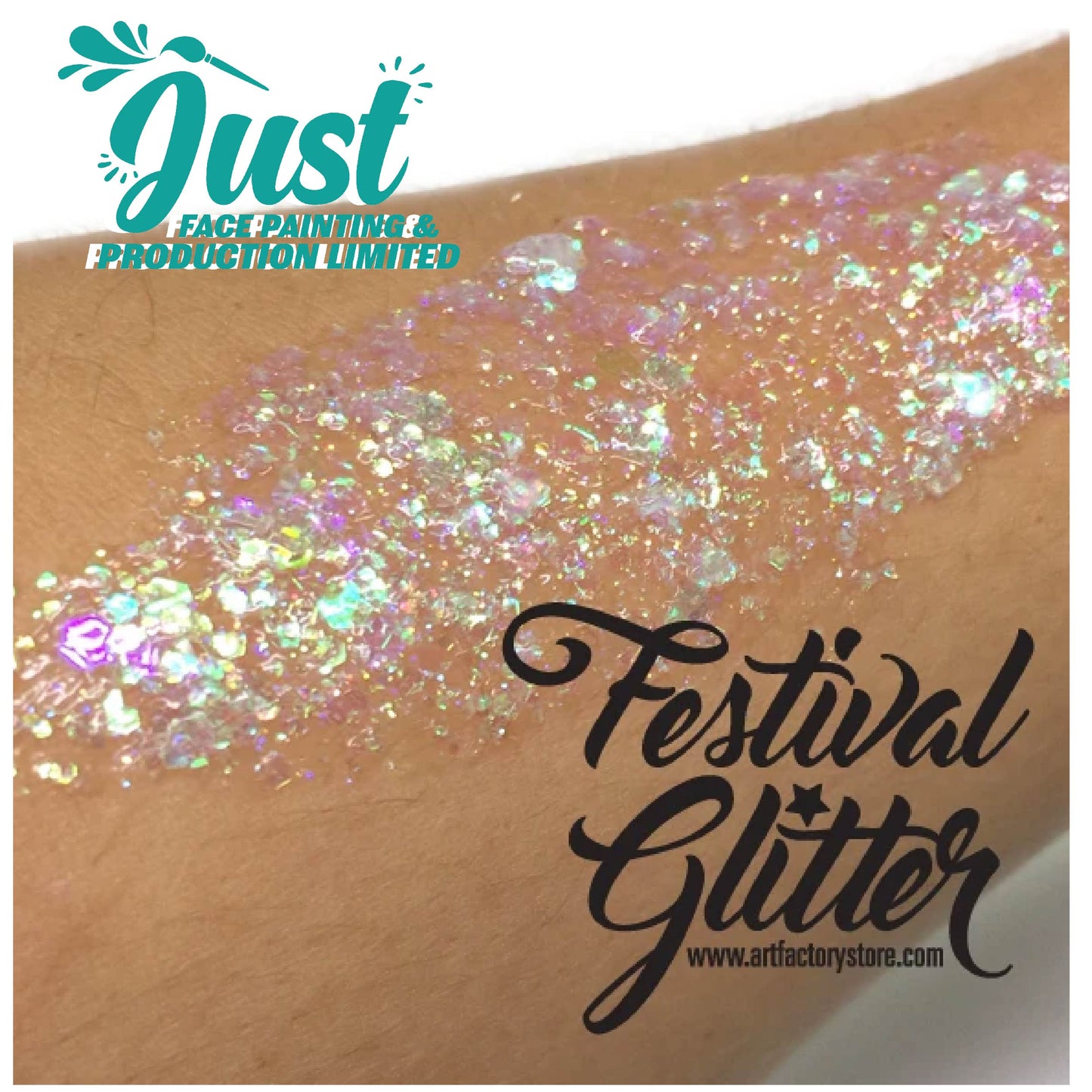Art Factory Glitters - Festival Glitter Gel — Snowflake