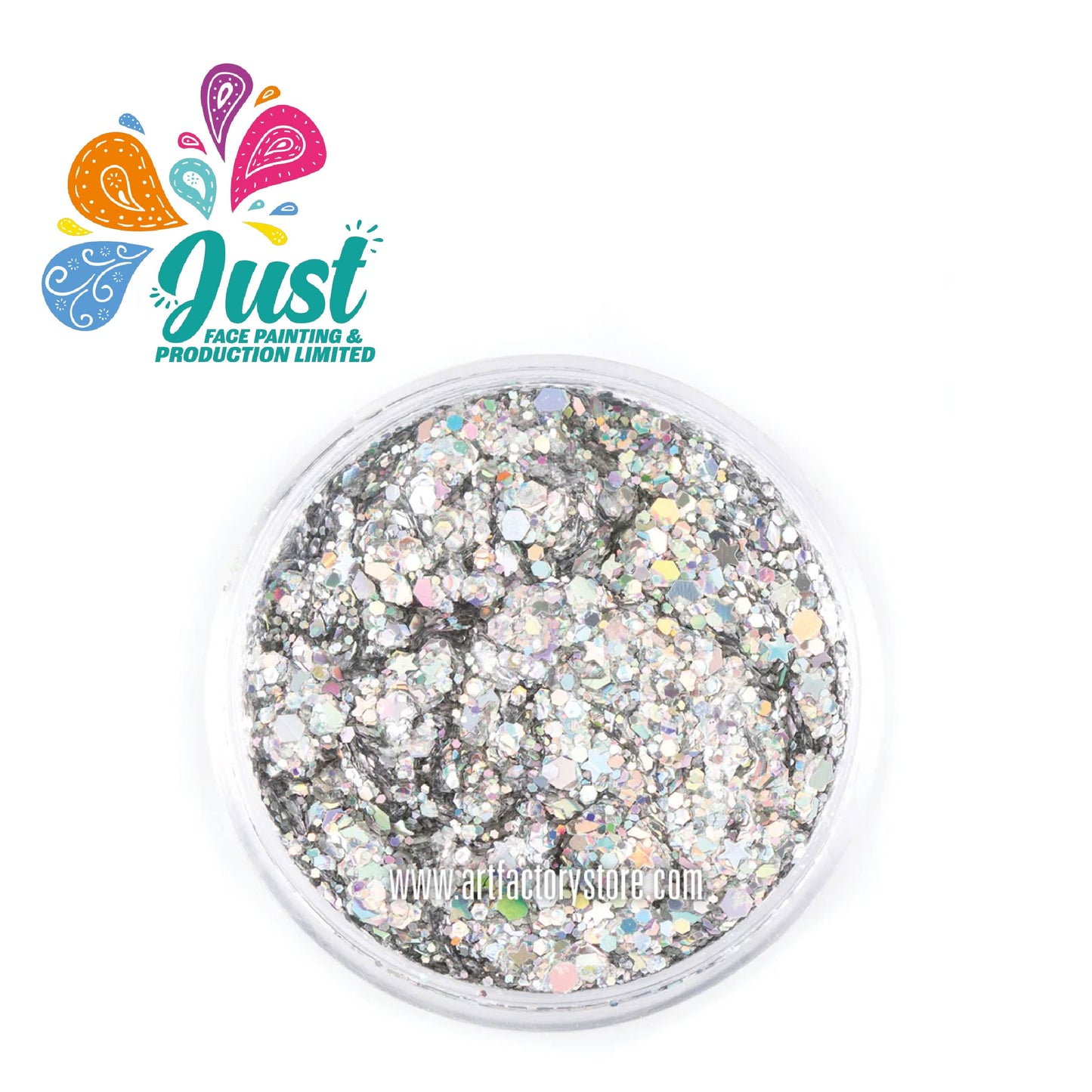 Art Factory Glitters - Festival Glitter Gel — Starstruck Silver
