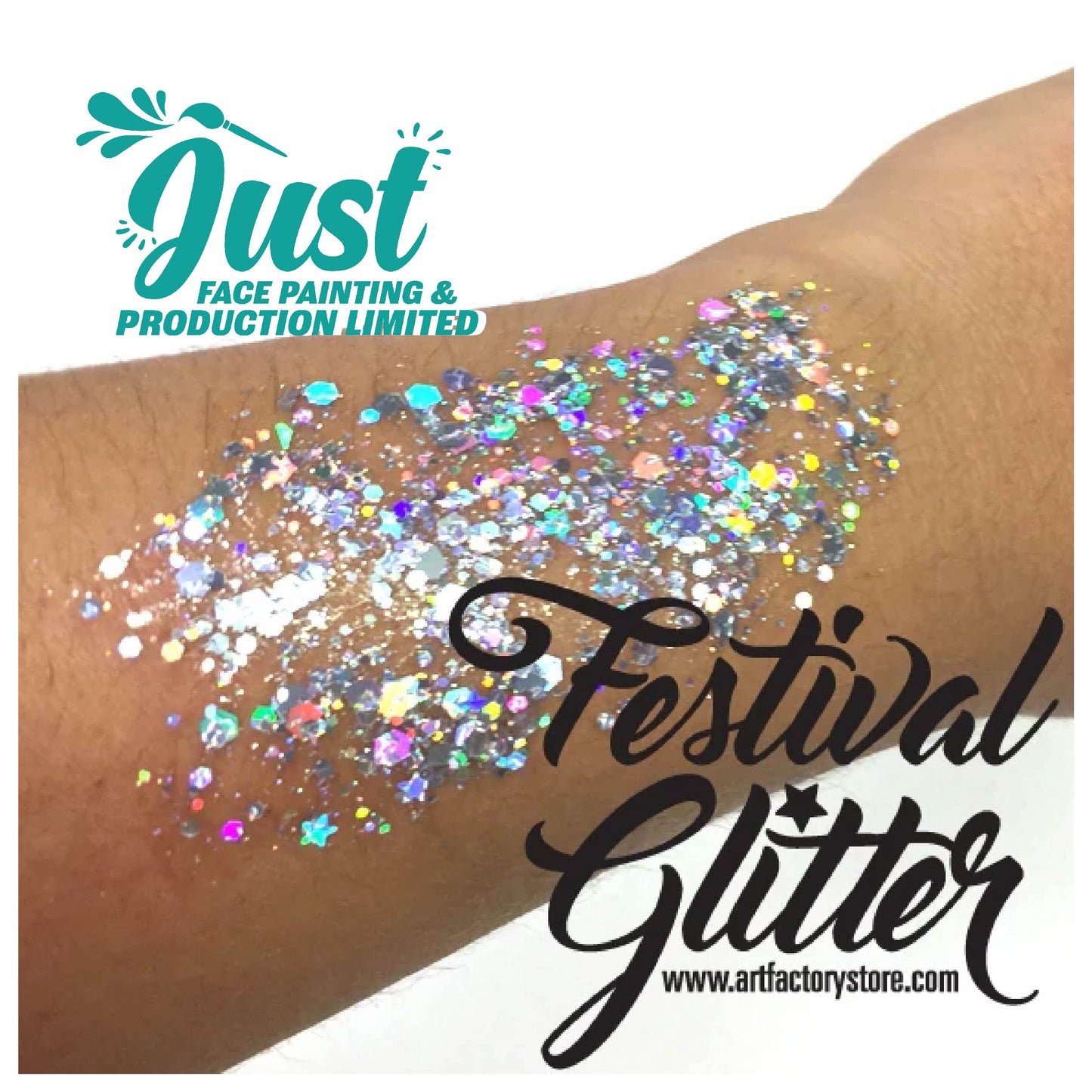 Art Factory Glitters - Festival Glitter Gel — Starstruck Silver