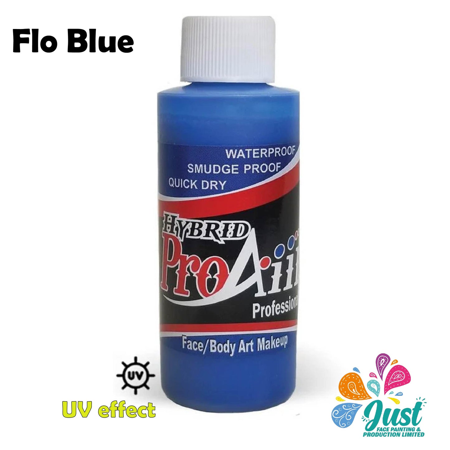 Waterproof - ProAiir Hybrid - Fluorescent UV Paint Set ( 2oz , 6 pack) / (2oz, 1 pc)