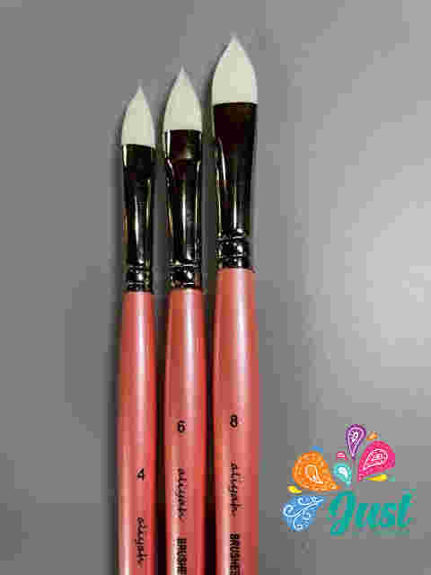 Aliyah 1740 Flora Brush White Taklon Series