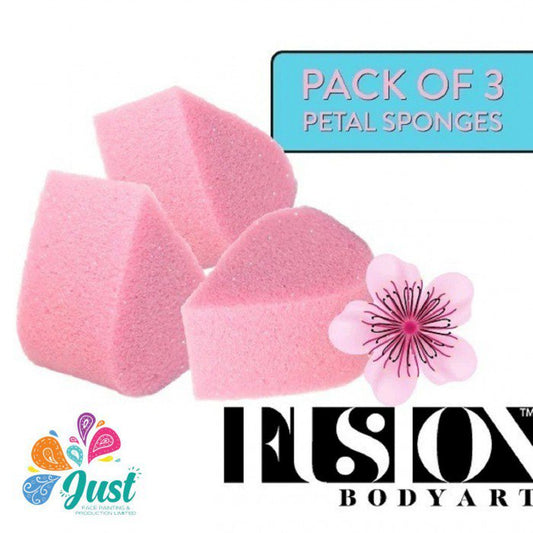 Fusion Sponge - Face Paint Petal Sponge 3PK
