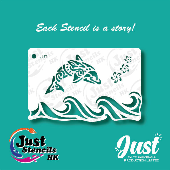 Just Stencils - Hawaii Sunset