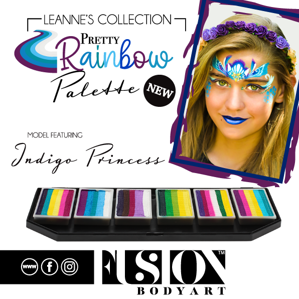 Fusion Palette - Leanne's Pretty Rainbow Palette