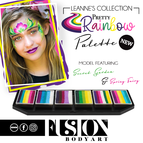 Fusion Palette - Leanne's Pretty Rainbow Palette