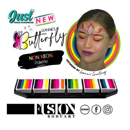 Fusion Spectrum Palette - Leanne's Butterfly Palette | Non Neon