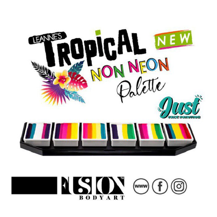 Fusion Spectrum Palette - Leanne's Tropical Collection Palette | Non Neon