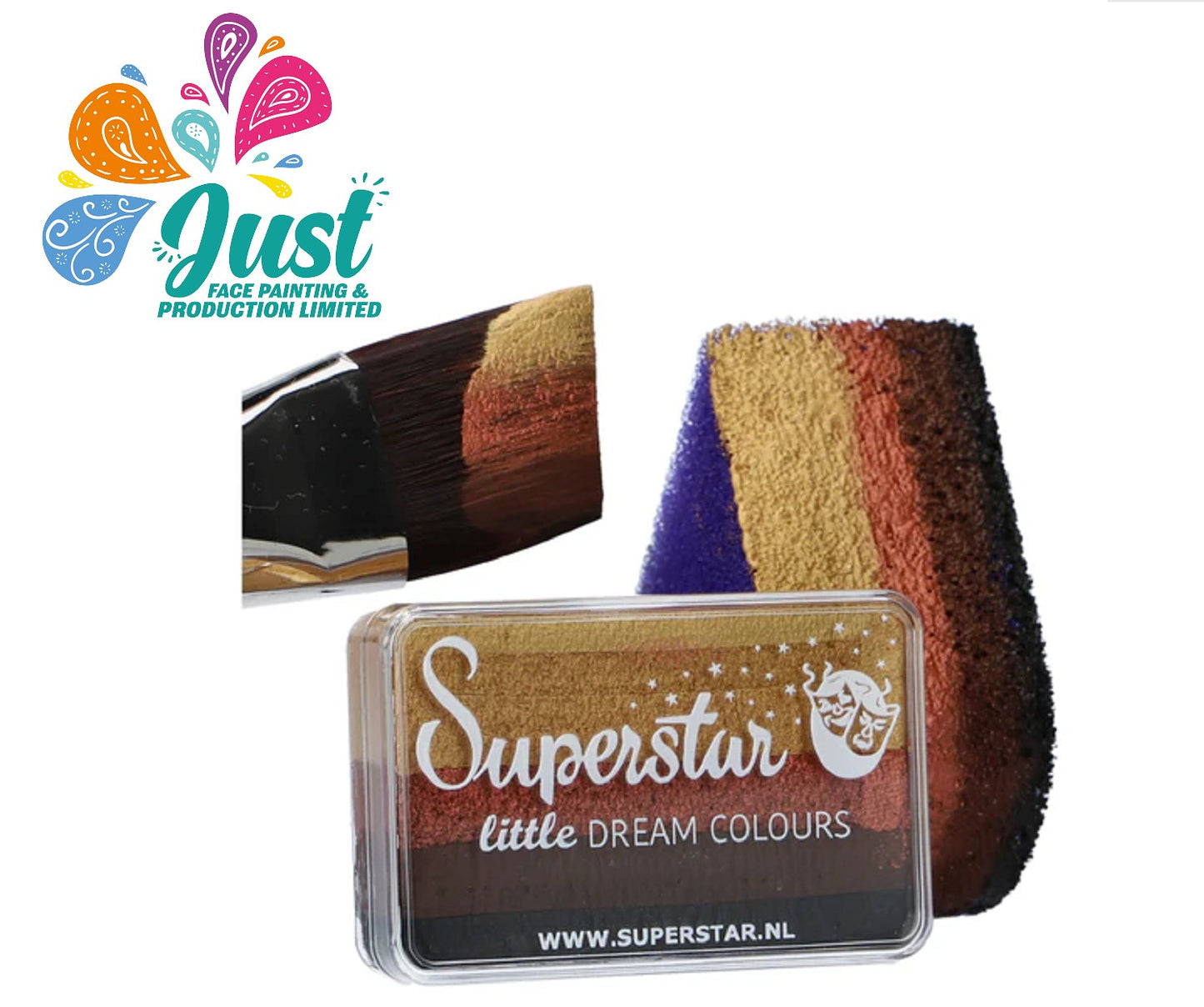Superstar - Littler Colours Rainbow cake 30G - Little SAFARI (1 pc) - Tiger Colour