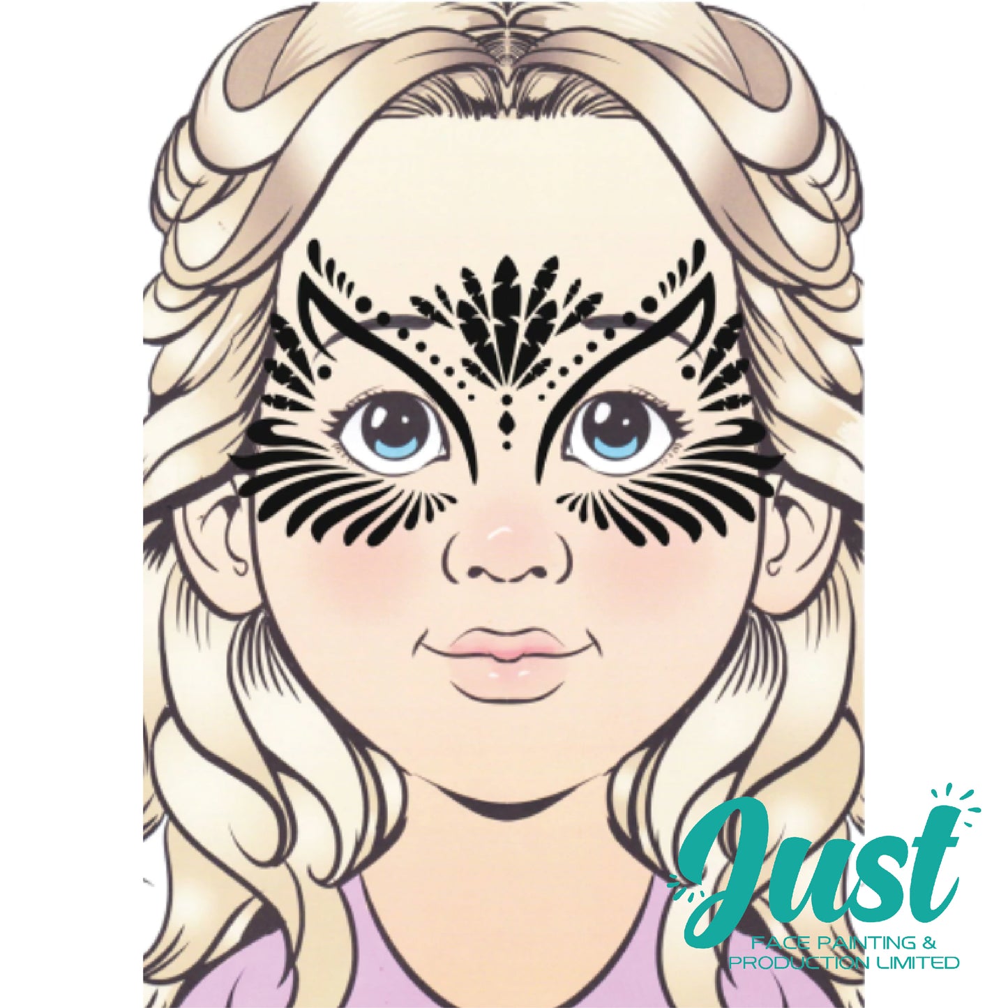 Glitter & Ghouls Stencils - Mask set - Mardi Gras