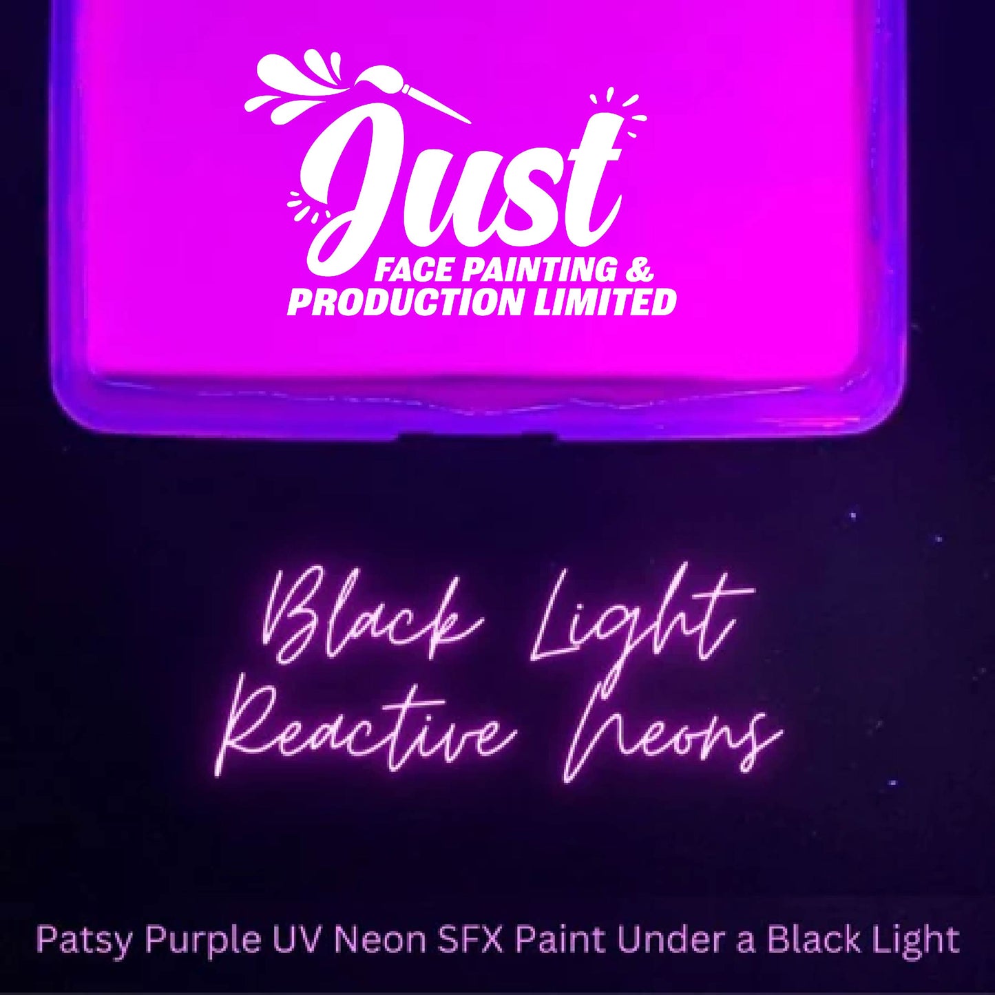 GTX Face Paint - Patsy Pruple - NEON - 60 g (UV effect)