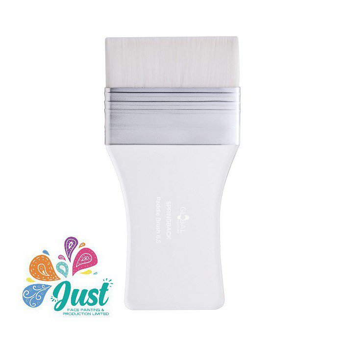 Global Brush - Paddle ?€? 6.5cm Springback Artist & BodyArt Paint Brush