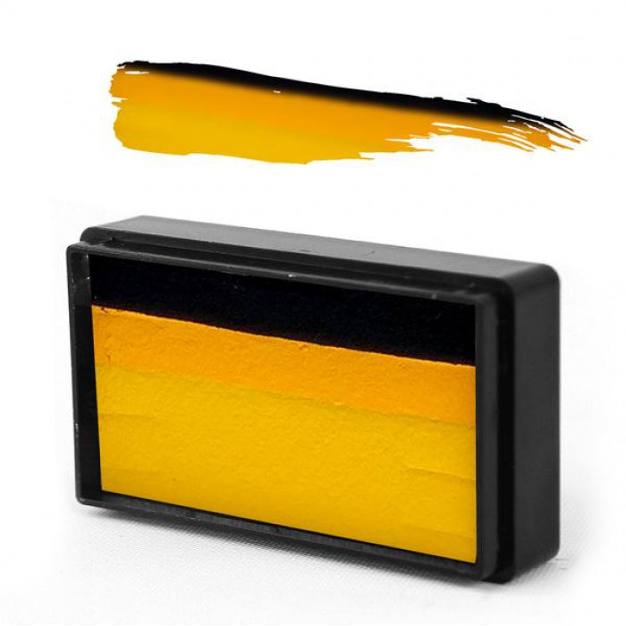 Sillyfarm BRUSH CAKE - Susy Amaro's Easy Stroke Collection "Pineapple Yellow" Arty Brush Cake