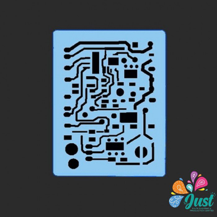 Proaiir Stencils - QEZ 007 - Circuit Board Stencil