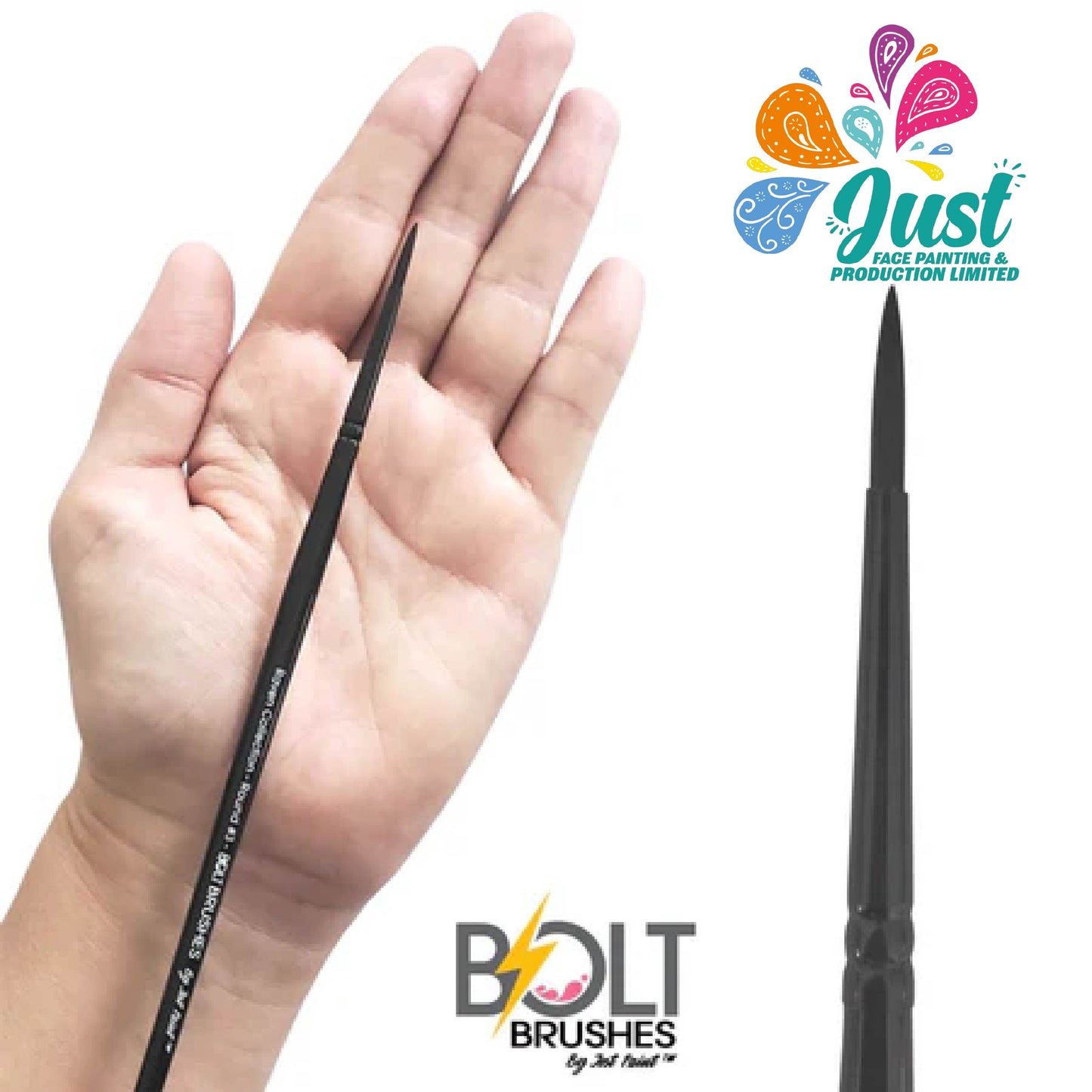 BOLT brushes from Jest Paint - RAVEN Collection Round #3
