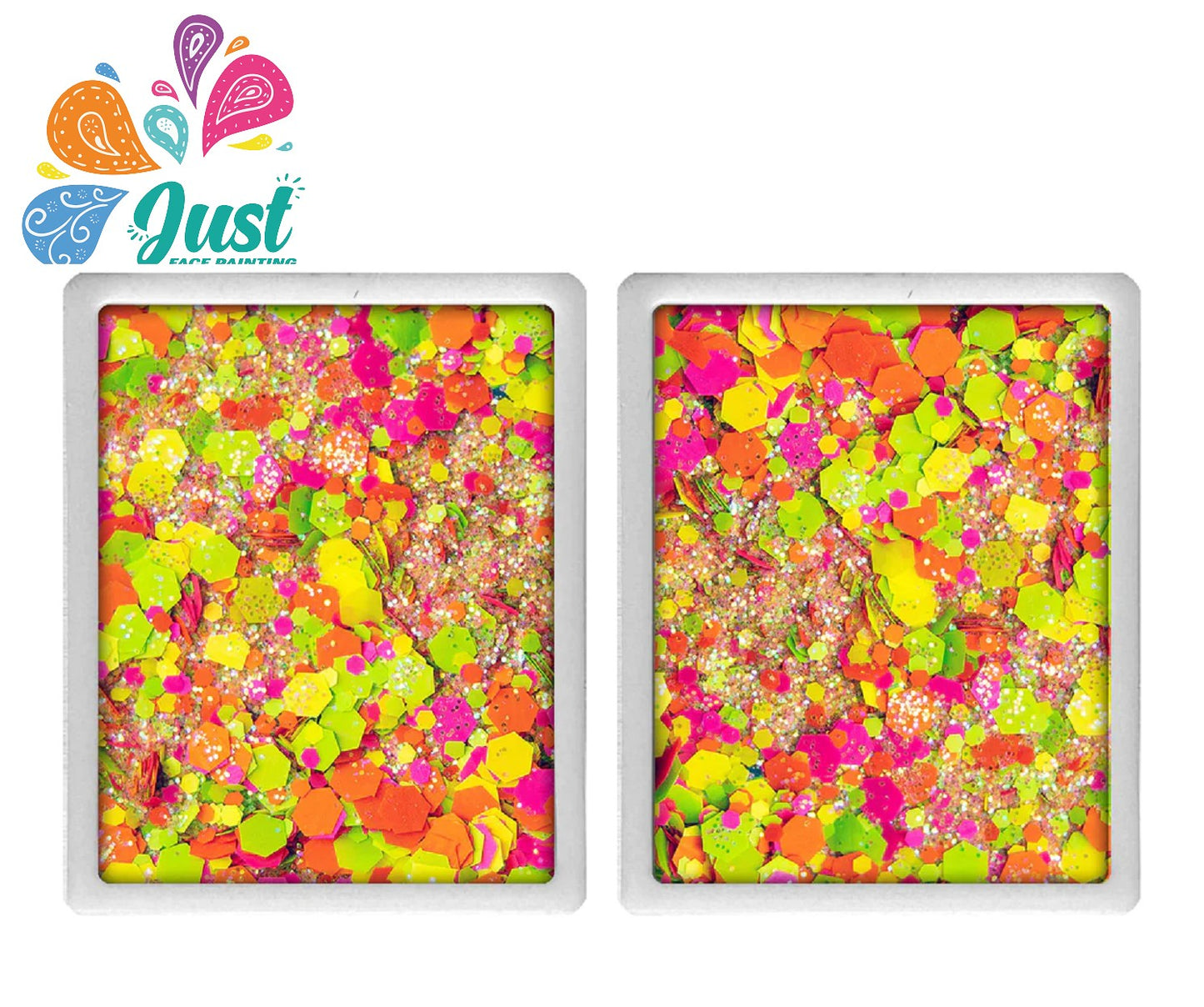 Vivid Glitter Glitter Cream - REFILLS for Glitter Cream Palette - Lava Pool (UV effect)