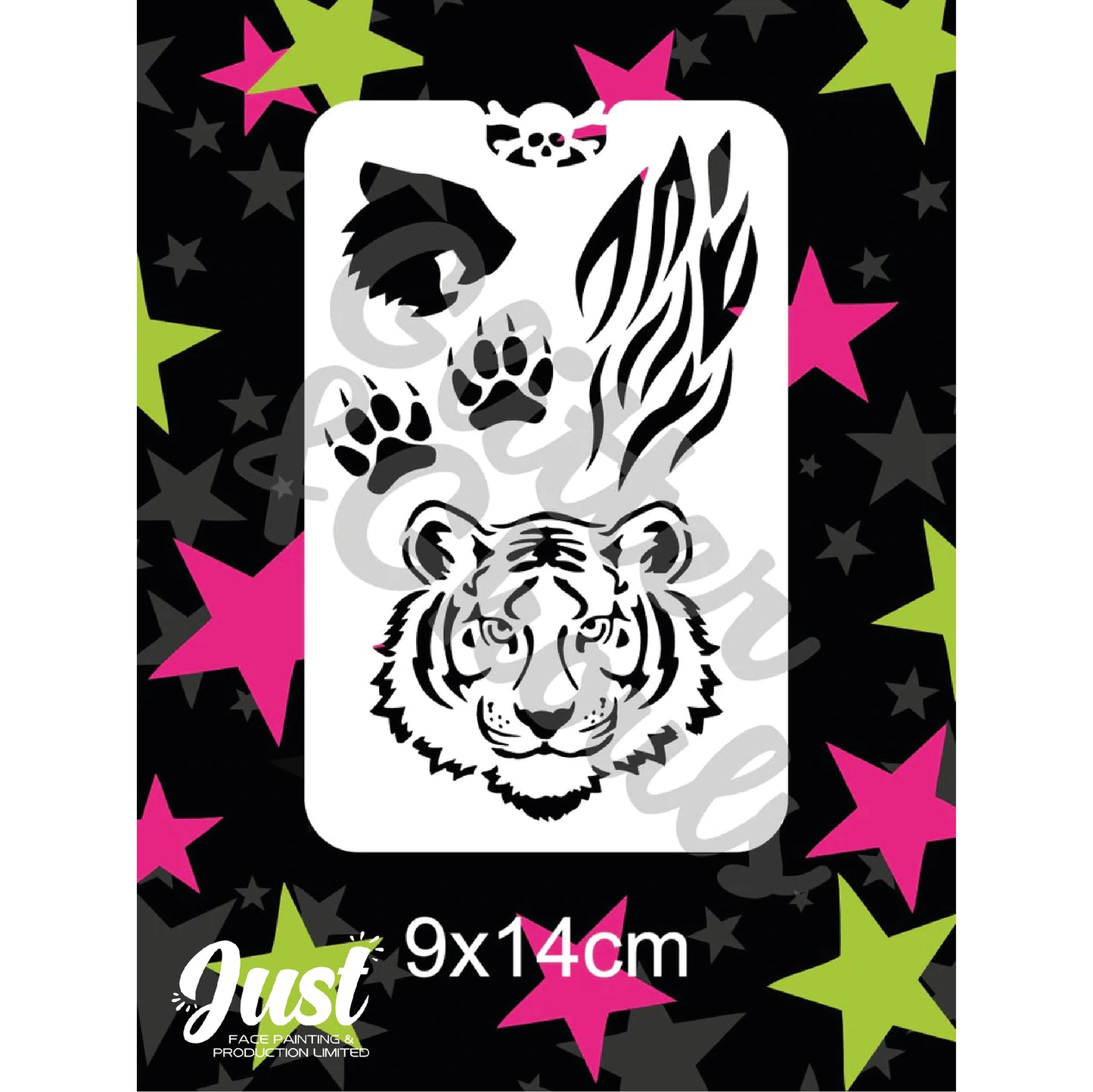 Glitter & Ghouls Stencils - Sleevoo - Tiger