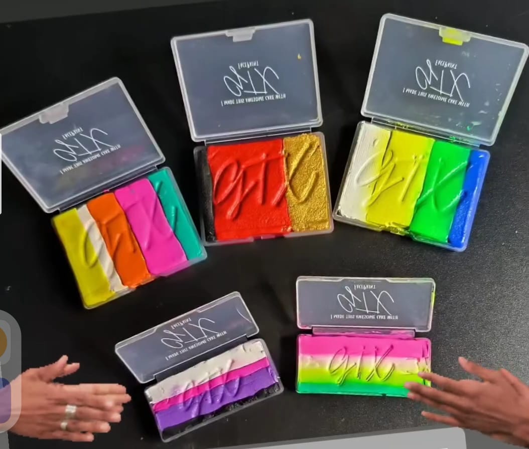 GTX Face Paint - Patsy Pruple - NEON - 60 g (UV effect)