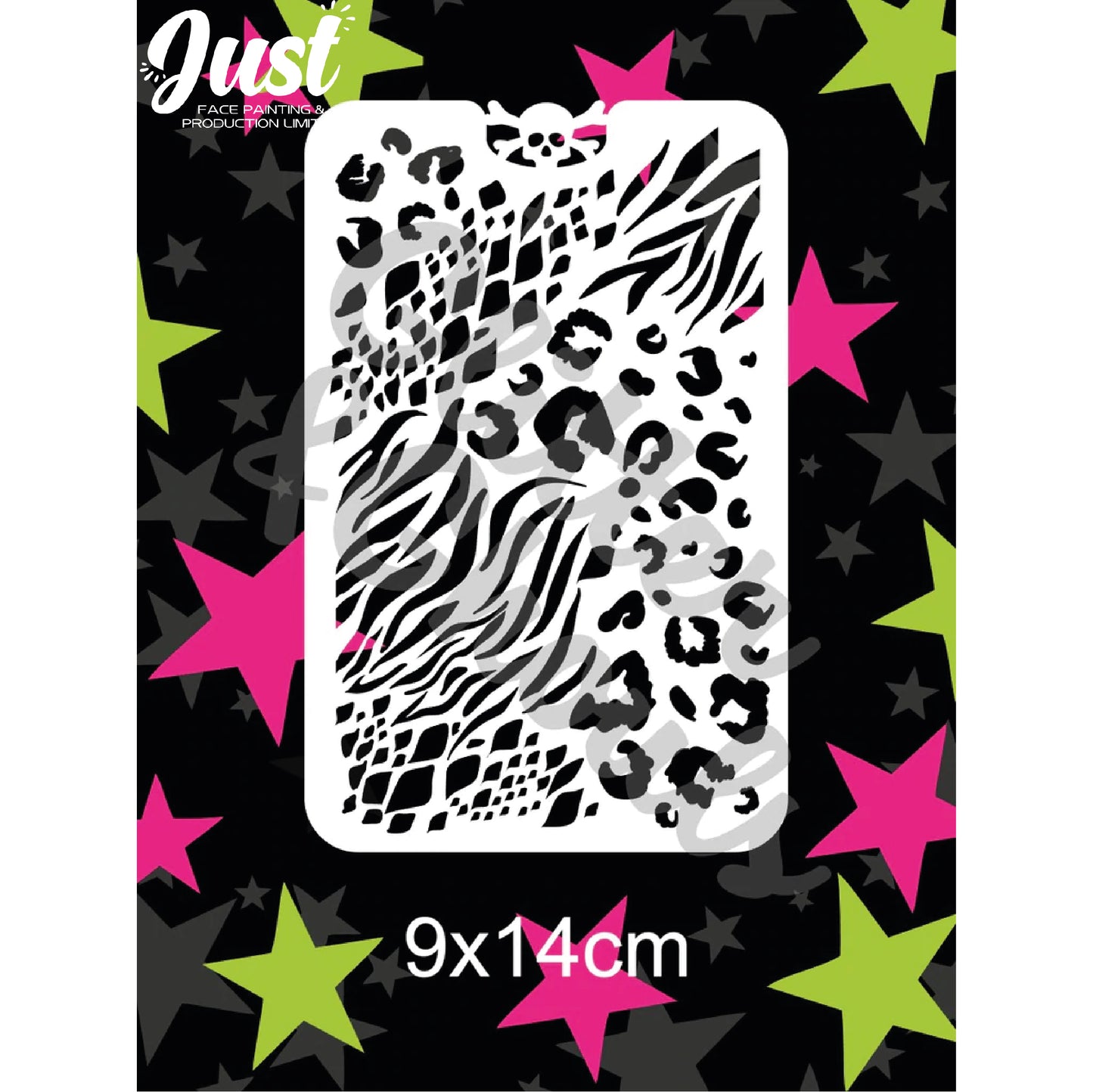 Glitter & Ghouls Stencils - Wild Graffiti