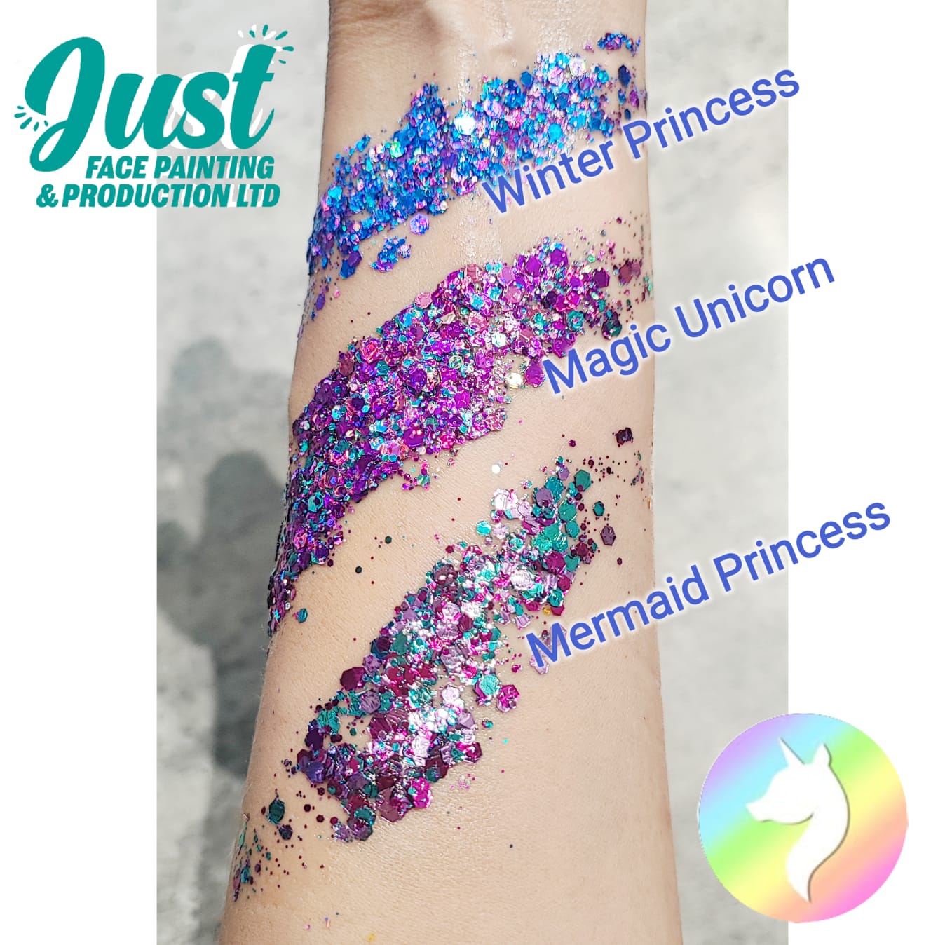 Unicorn Glitter - Cream or Gel -Glitter Unicorn - Mermaid Princess