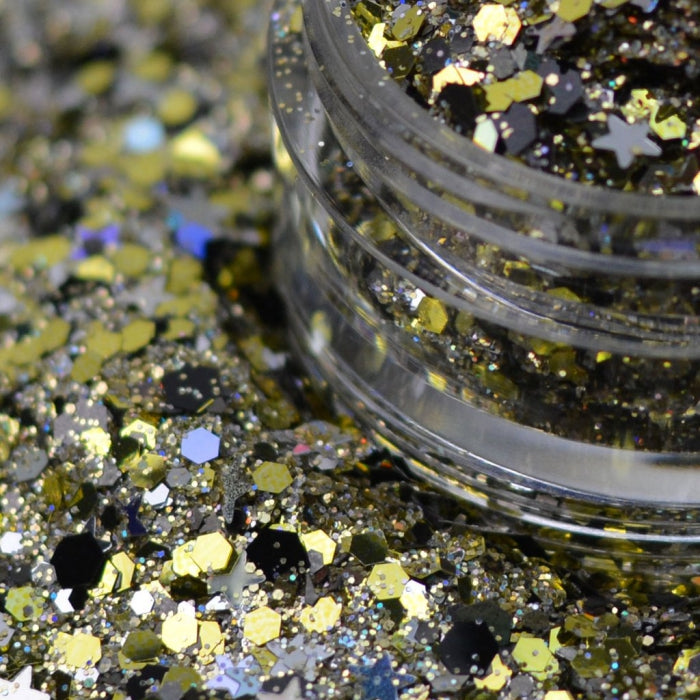 Vivid Glitter Glitter Cream - Gala - Gleam Chunky Glitter Cream (10g /Stackable Jar)