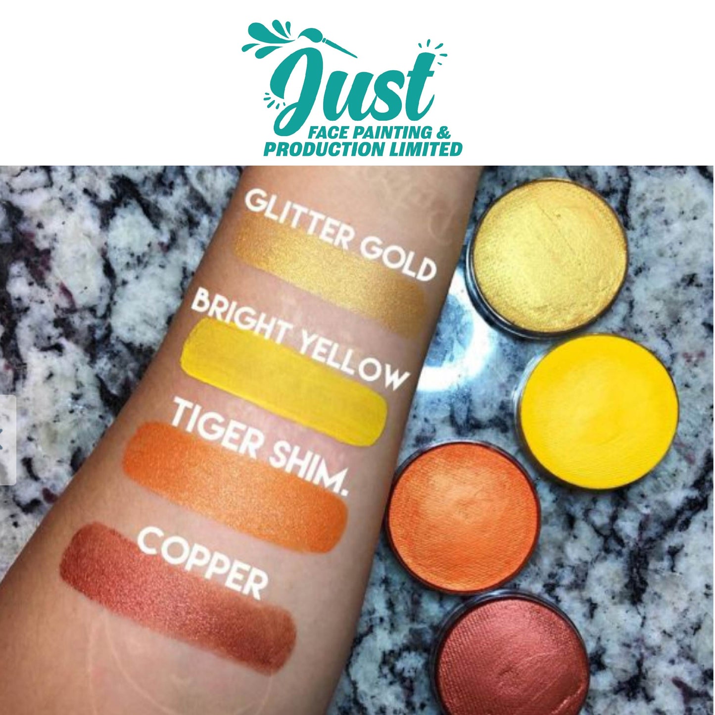 Superstar - Aqua Face- and Bodypaint 45G - Gold (shimmer)