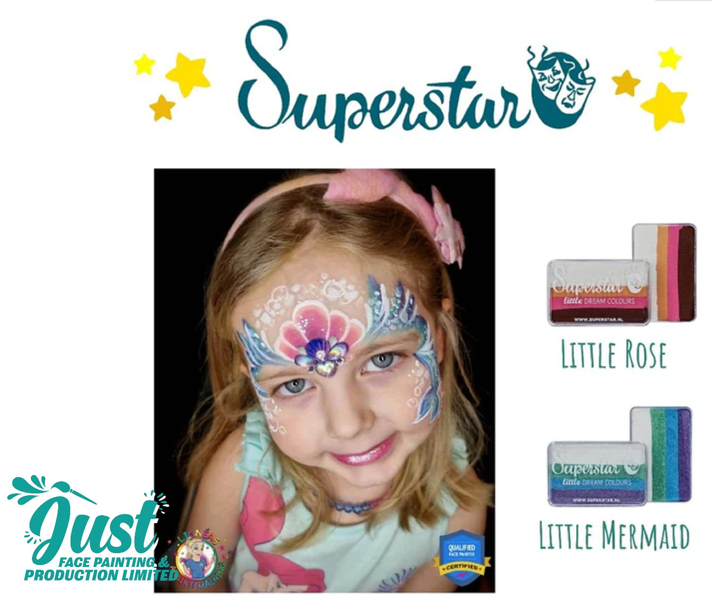 Superstar - Littler Colours Rainbow cake 30G - Little Mermaid (1 pc)